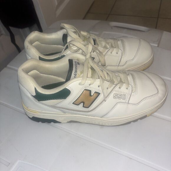 New Balance550 White Green and Yellow Size 11 Men\'s Sneakers main image 6